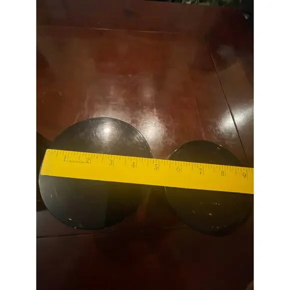 Vintage San Remo Plexiglas Cosmoplast Brown Nesting Containers Canisters Set 3 - Picture 11 of 14